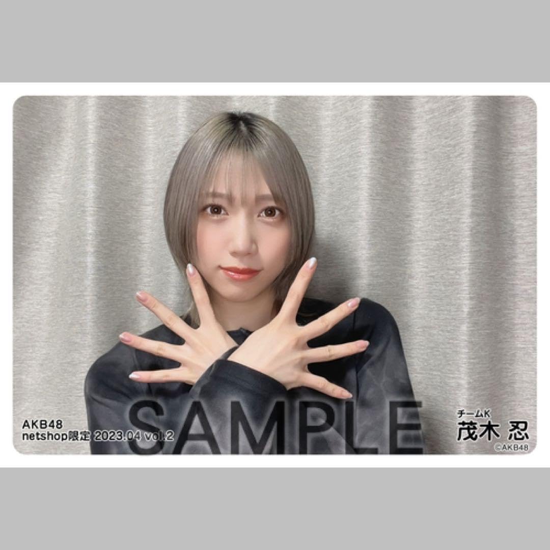 Amazon.co.jp: AKB48 茂木忍 netshop限定 個別生写真 2023.04